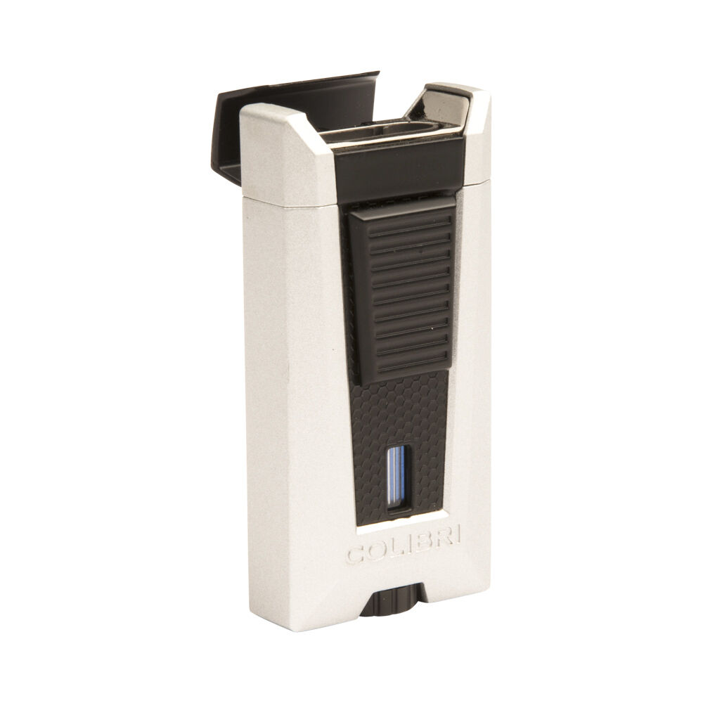 View product media 3CSTSLBK Stealth 3 Triple Flame Silver/Black Lighter, , jrcigars 2